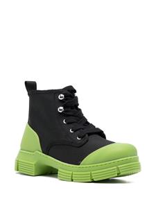 GANNI City ankle boots - Zwart