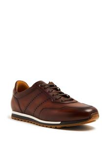 Magnanni lace-up leather sneakers - Bruin