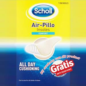 Dealrunner Geen zweetgeurtjes meer met de Scholl Air-Pillo inlegzolen!