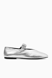 COS Mary-Jane-Ballerinas Aus Leder