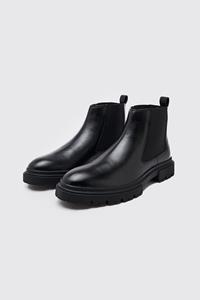 Boohoo Chelsea Boots, Black