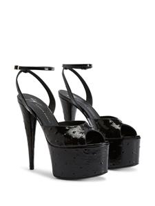 Giuseppe Zanotti Gz Aida sandalen - Zwart