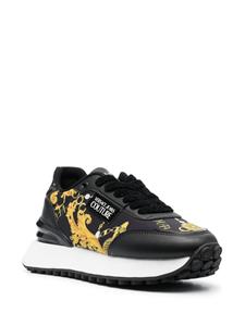 Versace Sneakers met logoband - Zwart