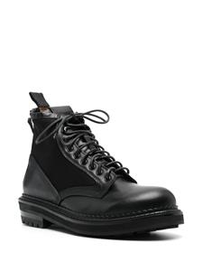 Buttero Cargo leather boots - Zwart