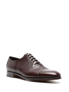 John Lobb City II leather oxford shoes - Bruin