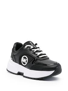 Michael Michael Kors Percy logo-lettering sneakers - Zwart