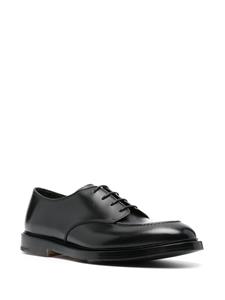 Premiata lace-up leather derby shoes - Zwart