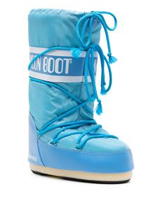Moon Boot Icon snowboots met logoband - Blauw