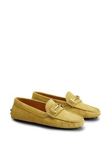 Tod's Gommino suède loafers - Geel