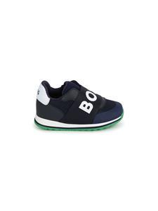 BOSS Kidswear Sneakers met colourblocking - Blauw