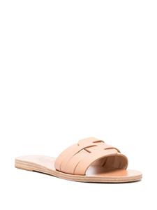 Ancient Greek Sandals Filenada flat leather sandals - Beige