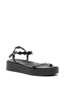 Ancient Greek Sandals Toxo 40mm leather sandals - Zwart