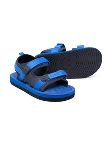 Molo smile-face motif sandals - Blauw