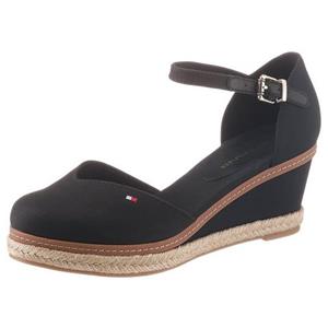 Tommy Hilfiger Gesppumps BASIC CLOSED TOE MID WEDGE met verstelbare gesp