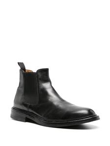 Officine Creative Leeds leather ankle boots - Zwart