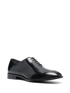 Canali Leren Oxford schoenen - Zwart