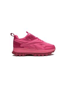 Reebok Kids x Cardi B Classic Pink Fushion leren sneakers - Roze