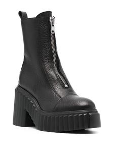 AGL Tiggy 115mm leather ankle boots - Zwart