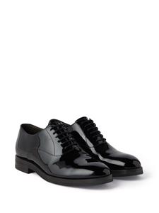 Brunello Cucinelli Payton lakleren Oxford schoenen - Zwart