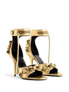 Balenciaga Le Cagole sandalen met metallic afwerking - Goud