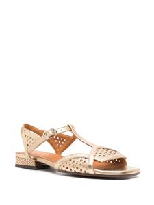 Chie Mihara Tencha caged leather sandals - Goud