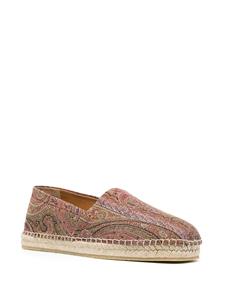 ETRO Espadrilles met paisley-print - Beige