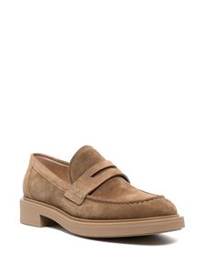 Gianvito Rossi Loafers met ronde neus - Bruin