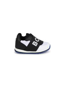 BOSS Kidswear Tweekleurige sneakers - Zwart
