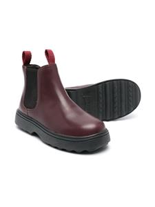 Camper Kids Norte leather chelsea boots - Rood