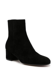 Gianvito Rossi Margaux 45mm suede ankle boots - Zwart