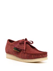 Clarks Originals Wallabee suede lace-up shoes - Rood