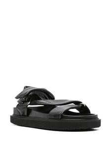 ISABEL MARANT Naori leather sandals - Zwart