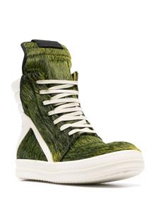 Rick Owens Geobasket sneakers - Groen