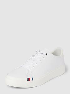 Tommy Hilfiger Sneakers met labeldetail, model 'THICK VULC LOW PREMIUM'