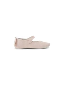 Marie-Chantal Olympia Angel Wing suede ballerina shoes - Roze