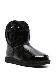 UGG x Telfar Logo Mini Crinkle boots - Zwart