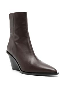 A.EMERY Odin 85mm leather ankle boots - Bruin
