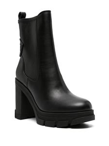 GUESS USA Xeno platform leather boots - Zwart