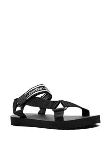 Calvin Klein Jeans Sandalen met logoprint - Zwart