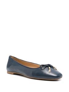 Michael Michael Kors Nori leather ballerina shoes - Blauw