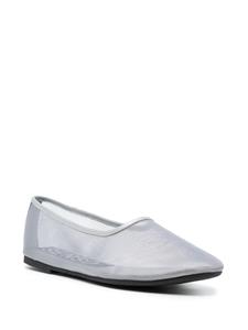 Senso Dena mesh ballerina shoes - Zilver