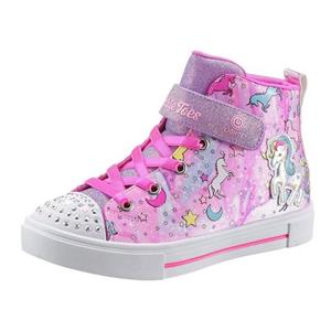 Skechers Kids Sneaker "TWINKLE SPARKS-UNICORN DAYDREAM", mit leuchtenden Nieten, Freizeitschuh, Halbschuh, Schnürschuh