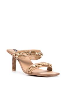 Senso Mikayla 80mm chain-link mules - Bruin