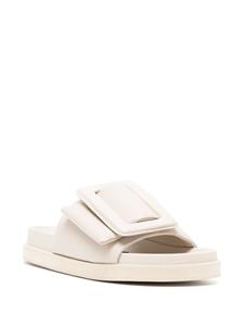 Senso Nola buckle-strap leather sandals - Beige