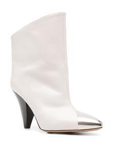 ISABEL MARANT Lapio 90mm ankle boots - Wit