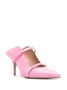 Malone Souliers Maureen 70mm leather mules - Roze