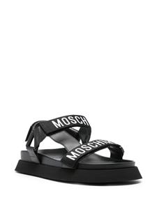 Moschino Gekooide sandalen - Zwart