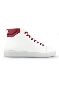 Ella & Witt Herren vegan Adams Sneaker Weiß & Rot