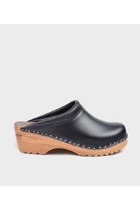 Good Guys Don't Wear Leather Damen vegan Clogs Rembrandt Schwarz