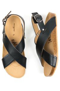 Will's Vegan Store Damen vegan Sandalen Huarache Schwarz